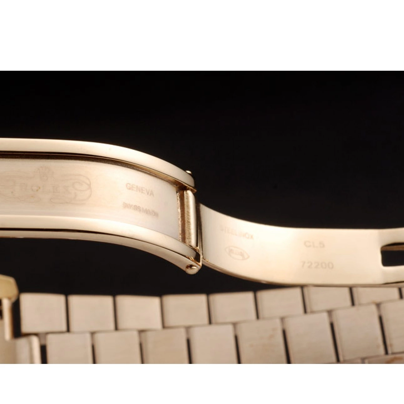 MiroTime 0820 Rolex Day-Date 18k Yellow Gold Plated Stainless Steel Gold Dial